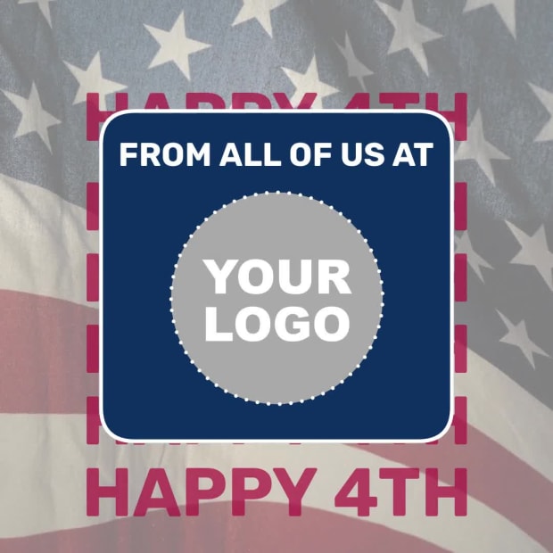HAPPY 4TH at 11 seconds