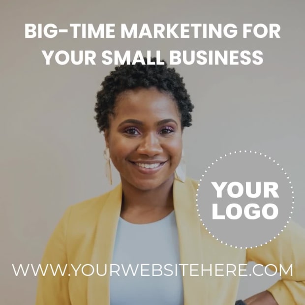 SMALL BUSINESS MARKETING at 11 seconds