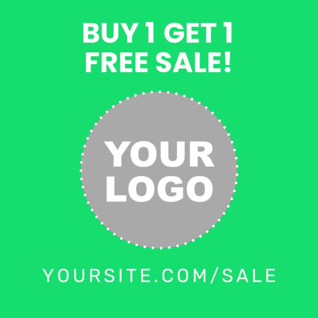 BUY 1 GET 1 FREE at 11 seconds