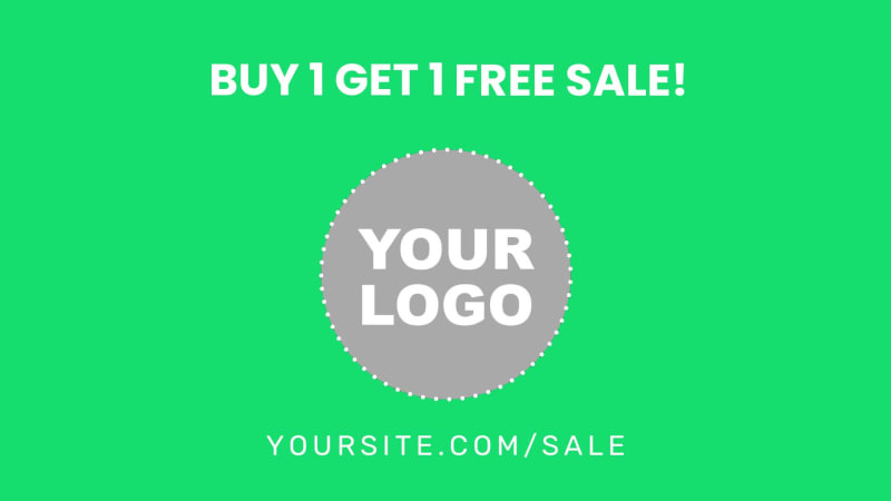 BUY 1 GET 1 FREE at 11 seconds