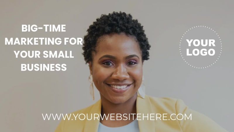 SMALL BUSINESS MARKETING at 11 seconds