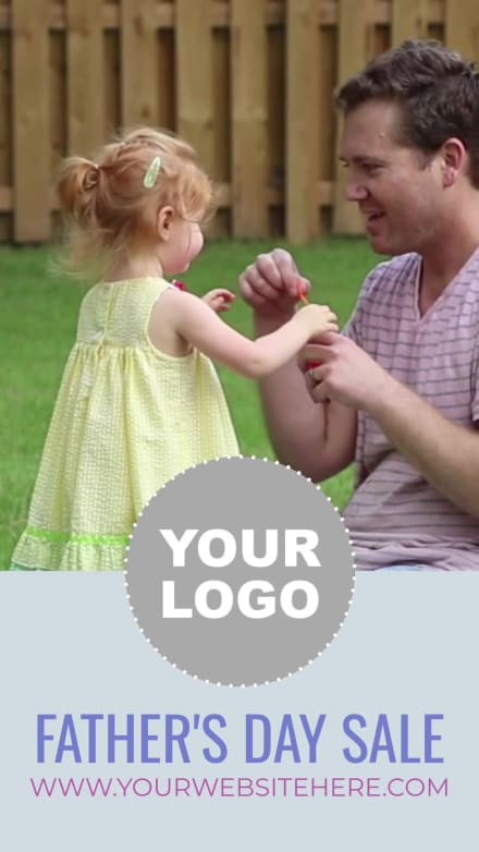 FATHER'S DAY at 12 seconds