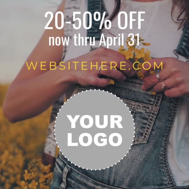 SPRING SALE at 12 seconds