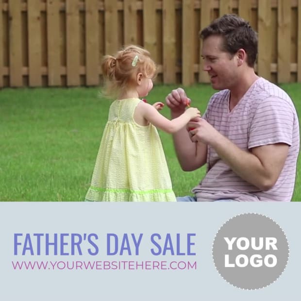 FATHER'S DAY at 12 seconds