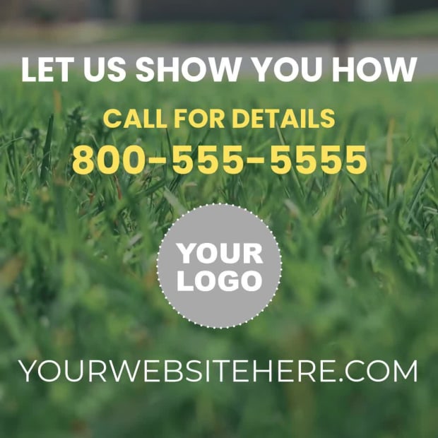 BEAUTIFUL LAWN at 13 seconds