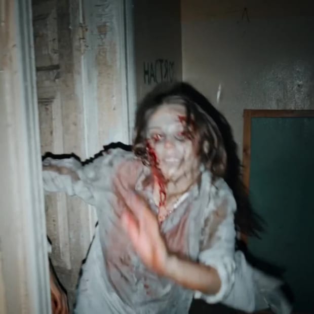 BE CREEPY at 13 seconds