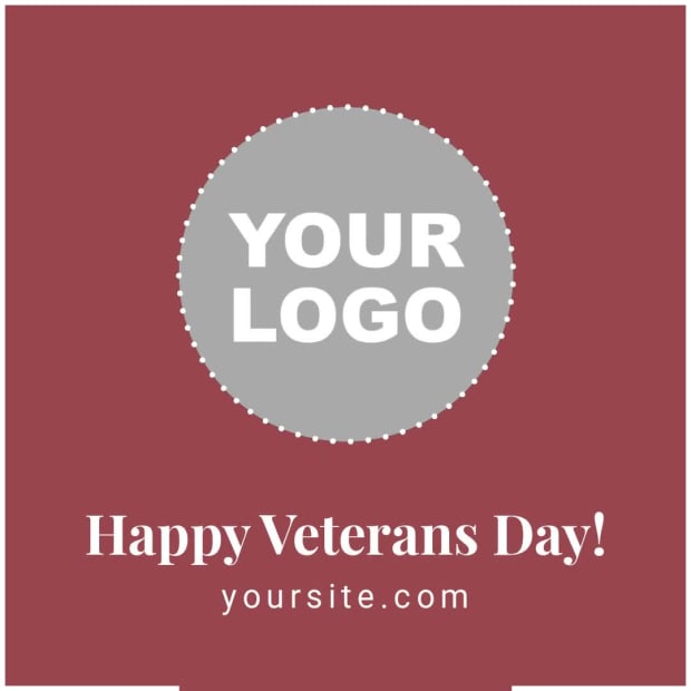 HONORING ALL WHO SERVED at 13 seconds
