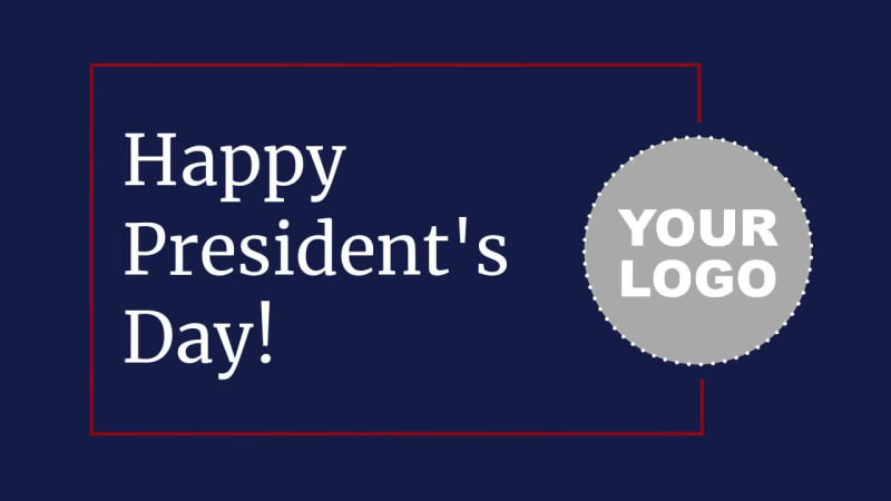 HAPPY PREZ DAY at 13 seconds