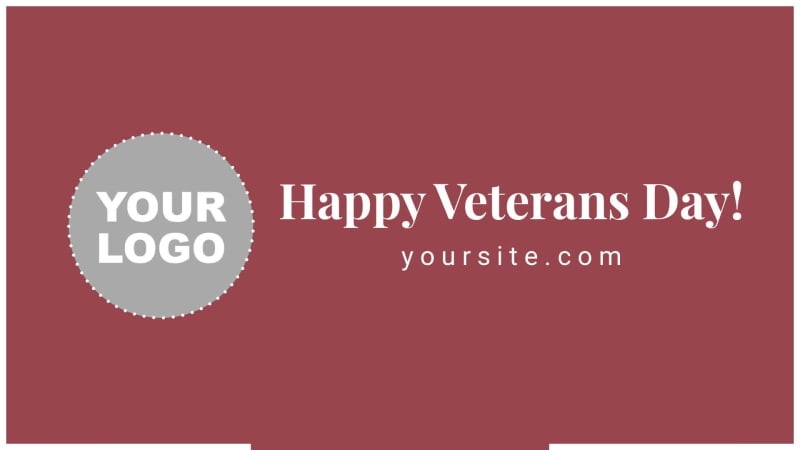 HONORING ALL WHO SERVED at 13 seconds