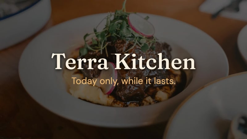 DAILY SPECIAL at 13 seconds