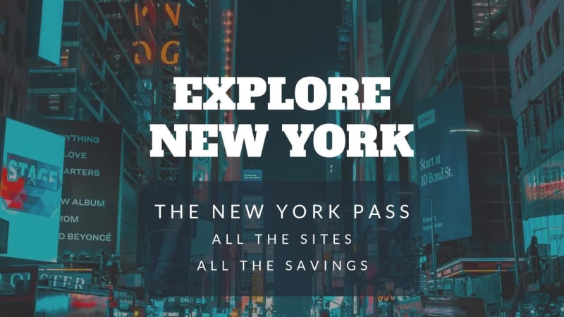 EXPLORE NEW YORK at 13 seconds