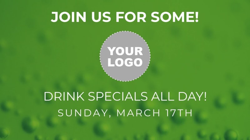 GREEN BEER at 13 seconds