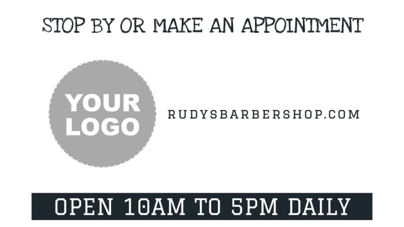 BARBERSHOP at 13 seconds