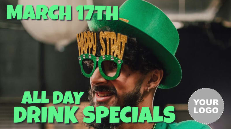 GREEN GLASSES at 13 seconds