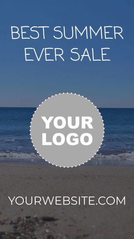 SUMMER SALE at 16 seconds