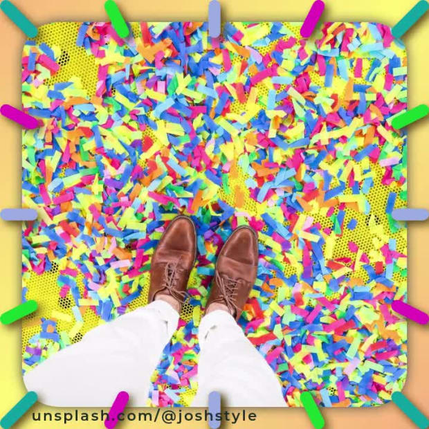 COLORFUL SLIDESHOW at 16 seconds