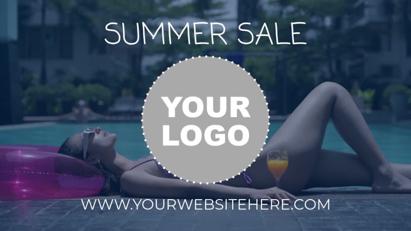 SUMMER SALE at 16 seconds