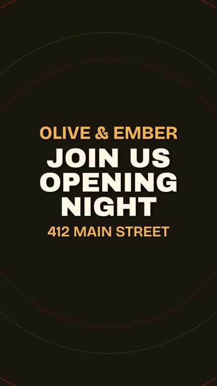 GRAND OPENING at 18 seconds