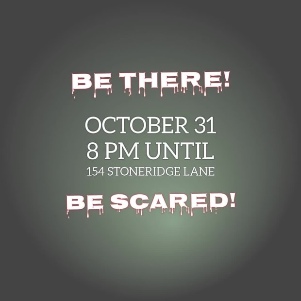 BE CREEPY at 18 seconds