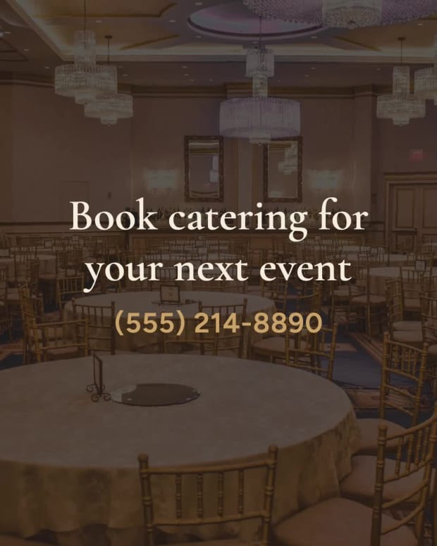 CATERING at 18 seconds