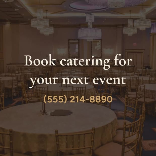 CATERING at 18 seconds