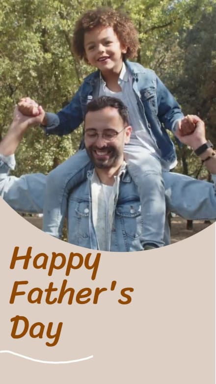 HAPPY FATHER'S DAY at 2 seconds