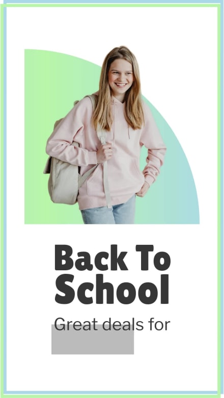 BACK TO SCHOOL DEALS at 2 seconds