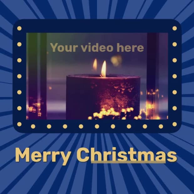 MERRY CHRISTMAS at 2 seconds