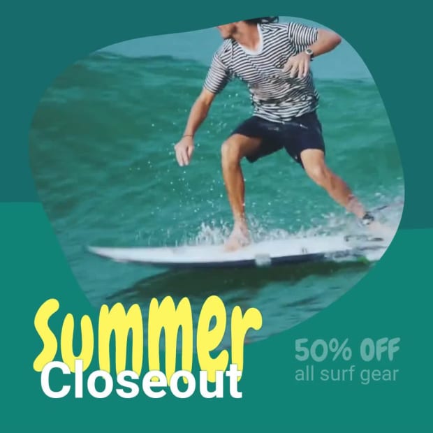 SUMMER CLOSEOUT at 2 seconds