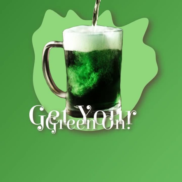 GET YOUR GREEN ON at 2 seconds