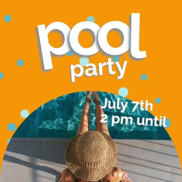 POOL PARTY at 2 seconds
