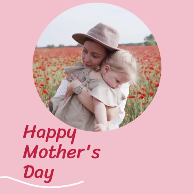 HAPPY MOTHER'S DAY at 2 seconds