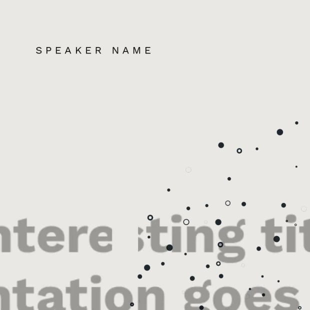 MINIMALIST ANNOUNCEMENT at 2 seconds