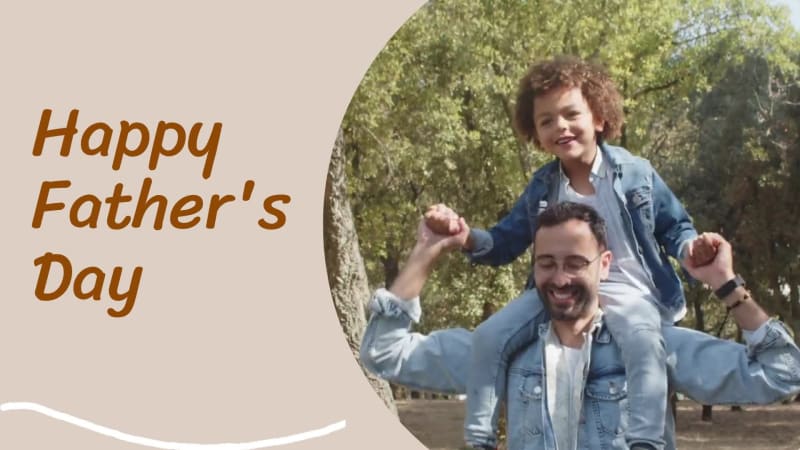 HAPPY FATHER'S DAY at 2 seconds