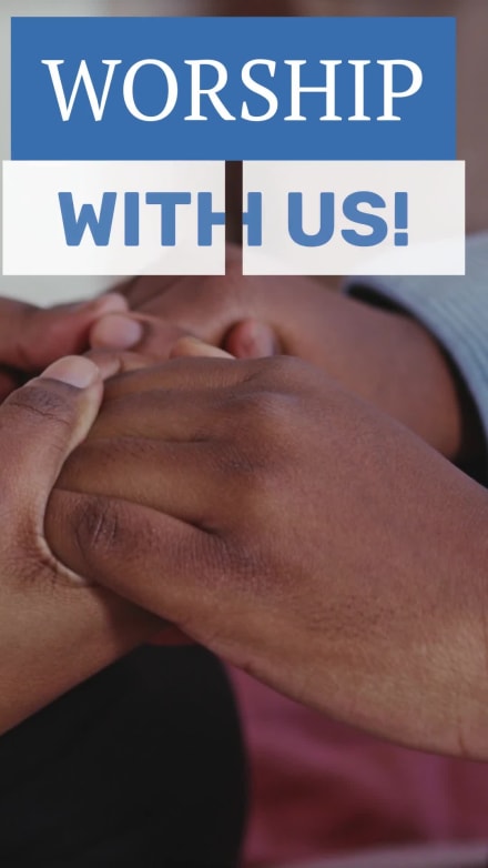 WORSHIP WITH US at 2 seconds