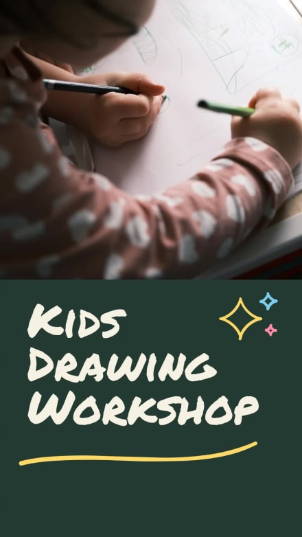 KIDS DRAWING WORKSHOP at 2 seconds