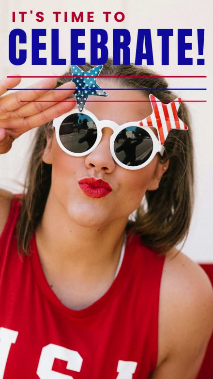 4TH OF JULY SALE at 2 seconds