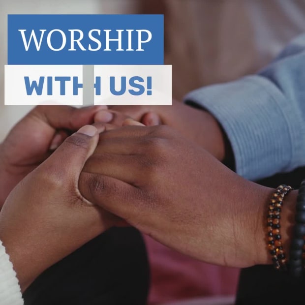 WORSHIP WITH US at 2 seconds