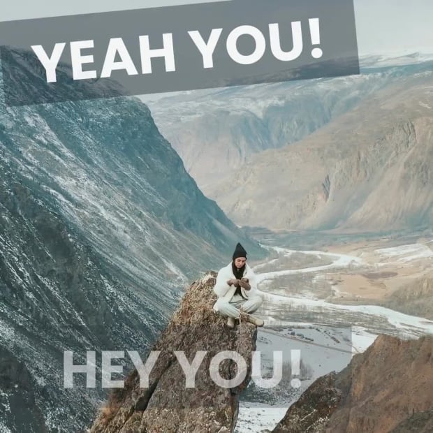 HEY YOU! at 2 seconds
