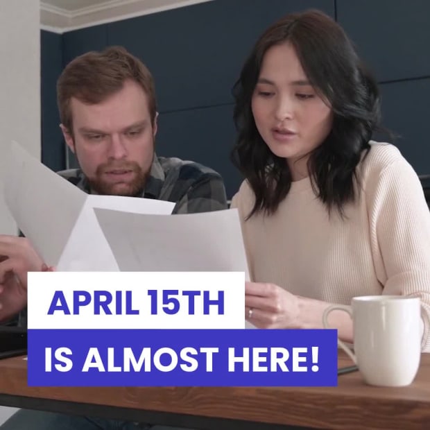 TAX DAY COMETH at 2 seconds
