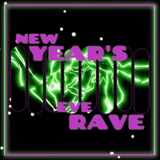 NEW YEARS EVE RAVE at 2 seconds