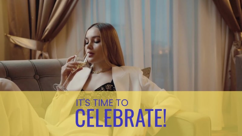 CELEBRATION SALE at 2 seconds