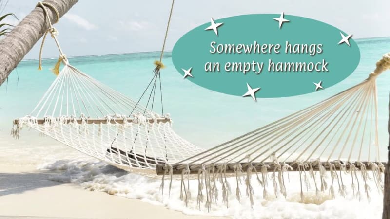 EMPTY HAMMOCK at 2 seconds