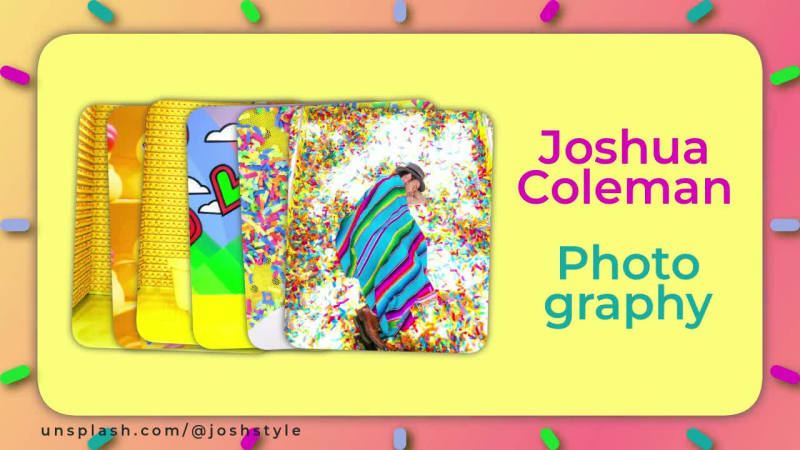 COLORFUL SLIDESHOW at 2 seconds