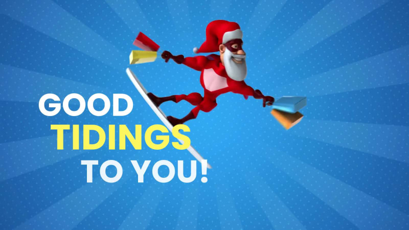 GOOD TIDINGS at 2 seconds