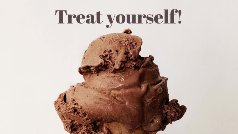TREAT YOURSELF at 2 seconds
