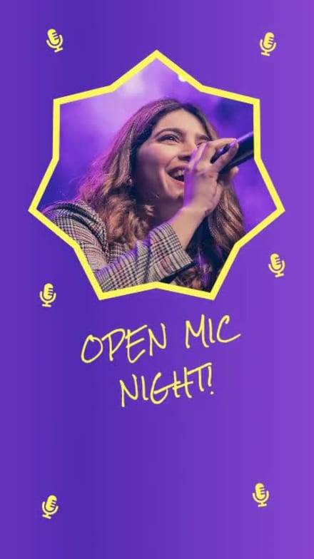 OPEN MIC at 3 seconds