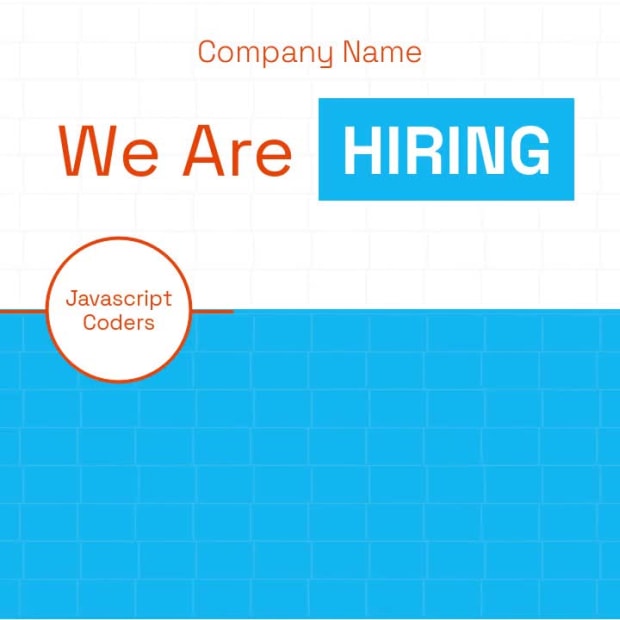 WE ARE HIRING at 3 seconds