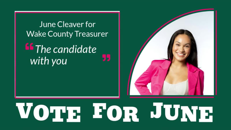 VOTE FOR JUNE at 3 seconds
