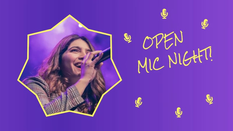 OPEN MIC at 3 seconds